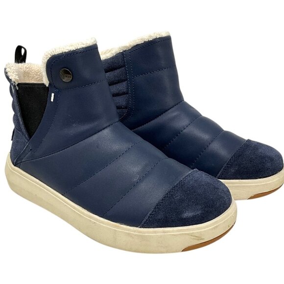 Stio Shoes - Stio Colter Boots US Size 7 Blue Ankle Leather Utility Women's Weatherproof